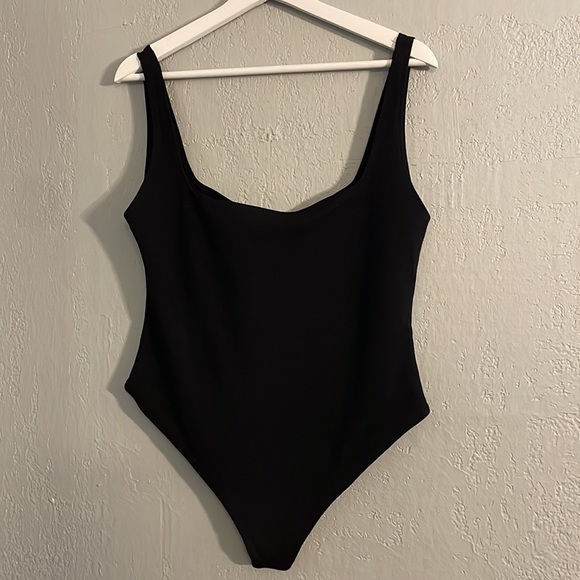 NWT ASOS Curve Flounce London Square Neck Bodysuit - Picture 4 of 10